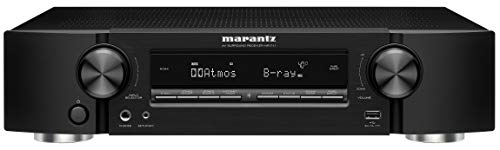 Marantz NR1711 8K Slim 7.2 Channel Ultra HD AV Receiver (2020 Model)  Wi-Fi, Bluetooth, HEOS Built-in, Alexa & Smart Home Automation - 8K HDMI Videos & Multi-Room Streaming