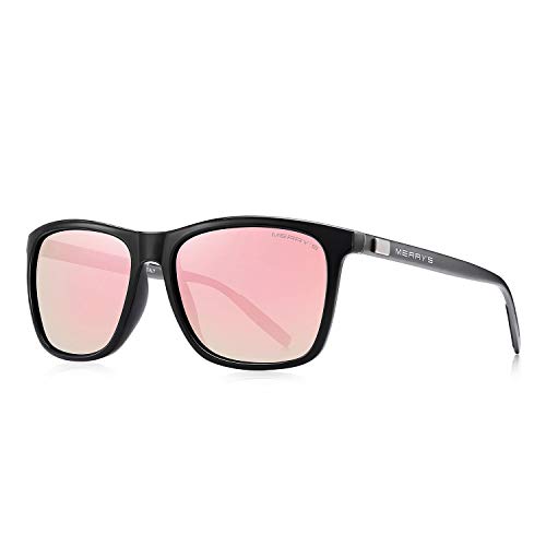 MERRY'S Polarized Sunglasses for Women Aluminum Men's Sunglasses Driving Rectangular Sun Glasses for Men/Women