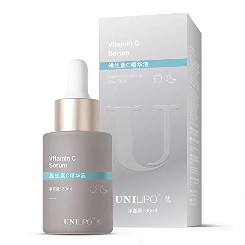 UNILIPO Vitamin C Serum for Face, Anti Aging and Anti Wrinkle Facial Serum,Antioxidant Serum for Face, Serum for Oily Skin and Acne Prone Skin 1 Fl. Oz