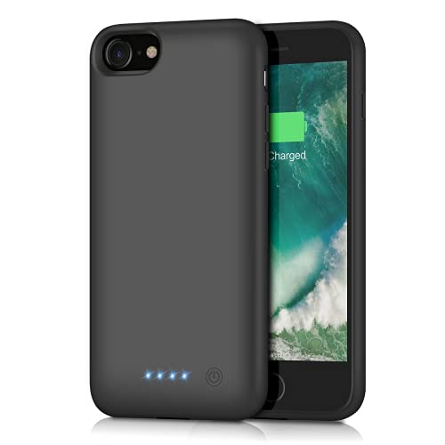 Battery Case for iPhone 8/7/6s/6/SE(2020),[6000mAh] Protective Portable Charging Case Rechargeable Charger Case Extended Battery Pack for Apple iPhone 8/7/6s/6/SE(2020) (4.7inch)