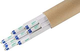 LightWise LWF54T5HO865 8pack 4 FT 6500K T5 HO Fluorescent Grow Light Bulbs (8, 6500k - Blue - Veg)