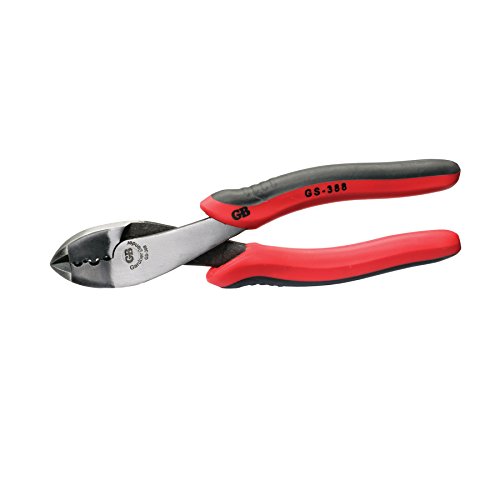 Gardner Bender GS-388 Electrical Pliers, Crimper & Cutter, Comfort Grip, Aluminum & Copper Wire, Hand Tool, 8 in.