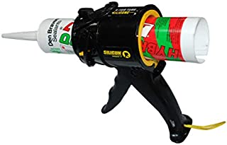 SILIGUN Caulking Gun - Anti Drip Extreme-Duty Caulking Gun - Patented New and Innovative Design - Lightweight ABS Frame - for the Smallest to the Largest Jobs - Compact-Design Just 4 Inches / 0.65 lbs