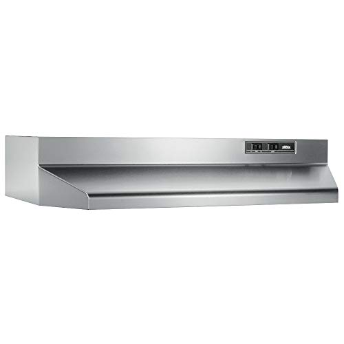 Broan-NuTone 403004 Convertible Range Hood Insert with Light, Exhaust Fan for Under Cabinet, 30