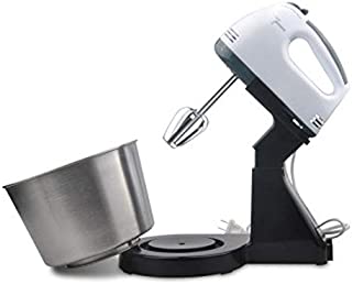 Hand Mixer Electric Hand Blender Mixer Electric Whisk Hand Held Handheld Food & Cake Mixer 7 Speed And Turbo Function 180W, 2X Beaters, 2X Dough Hooks