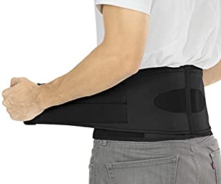 Vive Lower Back Brace - Support for Chronic Pain, Sciatica, Spasms, Nerve and Herniated or Slipped Disc - Adjustable Lumbar Wrap for Pain Management and Relief