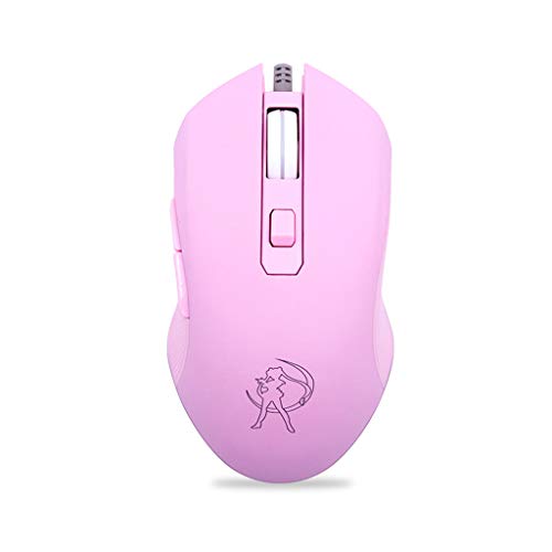 Heyuan Gaming Mouse Silent Click Optical Game Mice Ergonomic USB Wired with 3200 DPI and 6 Buttons for PC Computer Laptop Desktop Mac