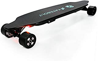 SKATEBOLT Tornado II Electric Skateboard 26 MPH Top Speed 7500 mAh Lithium Battery 4 Speed Modes Electronic Longboard with LCD Remote Controller