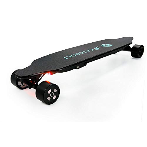 SKATEBOLT Tornado II Electric Skateboard 26 MPH Top Speed 7500 mAh Lithium Battery 4 Speed Modes Electronic Longboard with LCD Remote Controller