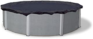 Blue Wave BWC704 Bronze 8-Year 18-ft Round Above Ground Pool Winter Cover,Dark Navy Blue