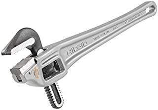 RIDGID 31125 Model 18 Aluminum Offset Pipe Wrench, 18-inch Plumbing Wrench