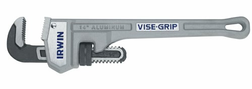 IRWIN VISE-GRIP Aluminum Pipe Wrench, SAE, 14-Inch (2074114)