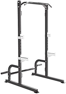 Marcy Olympic Cage Home Gym System  Multifunction Squat Rack, Customizable Training Station SM-8117, One Size