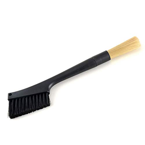 CAFEMASY Coffee Grinder Cleaning Brush - Removable Dual Purpose Dusting Espresso Brush for Coffee Maker Espresso Machine and Coffee Grinder Coffee Grounds Cleaning