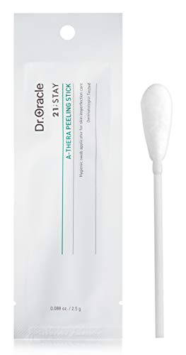 A-Thera Peeling Stick Face Peels for Sensitive Skin - Exfoliator for Blackheads, Enlarged Pores, Wrinkles, Fine Lines (Pack of 10/0.088 o.z) Dermatologist Tested by Dr.Oracle 21;Stay