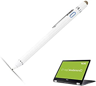 Stylus for Acer Chromebook Spin 11 13 Pencil, EVACH Rechargeable Digital Pencil with 1.5mm Ultra Fine Tip Stylist Pens for Acer Chromebook Spin 11 13, White