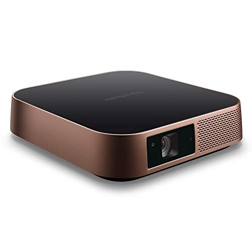 ViewSonic M2 Portable Smart 1080p Wi-Fi Projector with Harman Kardon Bluetooth Speakers USB Type C 125% Rec. 709 HDR and Screen Mirroring