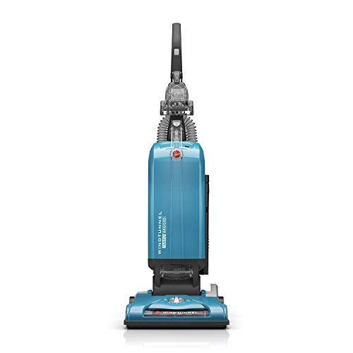 Hoover WindTunnel T-Series Tempo Bagged Upright Vacuum Cleaner with HEPA Media Filter, UH30301, Blue