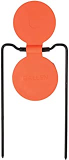 EZ-Aim Shooting Gallery Self-Healing Spinner Target, Gong Target by Allen, 12-14 Inches Tall, Shooting Targets, Gun - Rifle - Pistol - Airsoft - BB Gun - Air Rifle, Orange, One Size (15460)