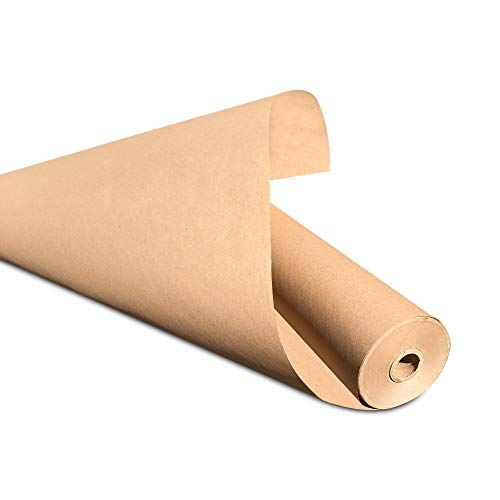 American Made 100% Recycled Brown Kraft Paper Roll 17.50