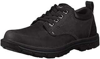 Skechers Men's Segment Rilar Oxford,Black,10.5 2E US