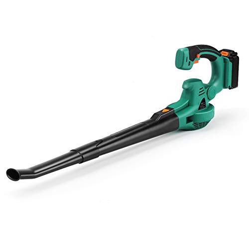 Cordless Leaf Blower, Powerful Electric Lightweight Leaf Blowers 20V MAX Battery-powered with 120mph Output, Adjustable Grip for Blowing Leaves, Clearing Dust (Battery & Fast Charger Included)