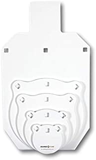 RANGETIME Targets- Quality AR500 Steel Targets- Laser Cut Powder Coated Made in USA 12x20,10,8,6,4 inch, 5 Pack 3/8