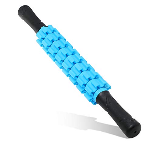 Muscle Roller Stick for Athletes, Massage Roller Stick for Exercise Runners and Dancers, Body Therapy Massager Stick Tool for Relief Muscle Soreness, Triggle Points, Help Calf, Leg and Back Recovery