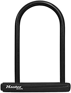 Master Lock 8170D U Lock, 6-1/8 in. Wide, Black