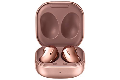 Samsung Galaxy Buds Live, True Wireless Earbuds w/Active Noise Cancelling (Wireless Charging Case Included), Mystic Bronze (US Version)