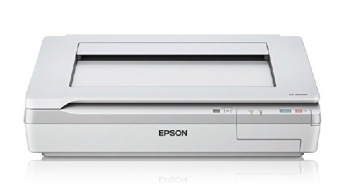 Epson DS-50000 Large-Format Document Scanner: 11.7 x 17 flatbed, TWAIN & ISIS Drivers, 3-Year Warranty with Next Business Day Replacement