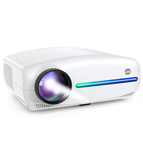 VIVIMAGE Explore 3 Native 1080P Projector, FHD Movies Projector 300