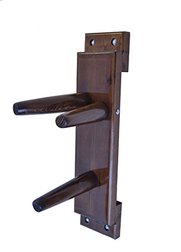 Wing Chun Wooden Dummy Plane Walnut Color 