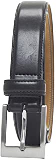 Amazon Essentials Men's Classic Dress Belt, Black, 38