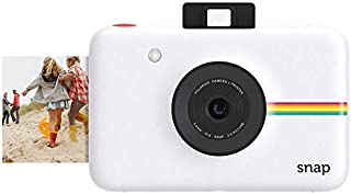 Zink Polaroid Snap Instant Digital Camera (White) with ZINK Zero Ink Printing Technology