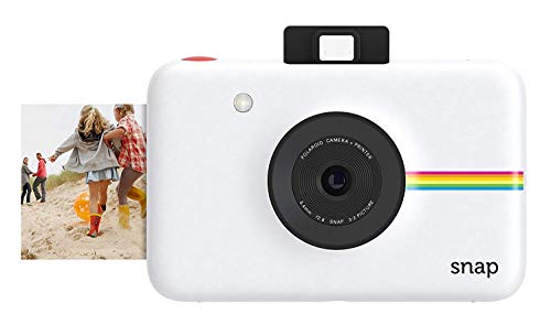 Zink Polaroid Snap Instant Digital Camera (White) with ZINK Zero Ink Printing Technology