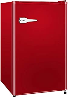 SWHOME Mini Upright Freezer Compact Refrigerators - 1.2/2.3/3.0Cu.ft Small stand up Freezer with Reversible Door for Home Office