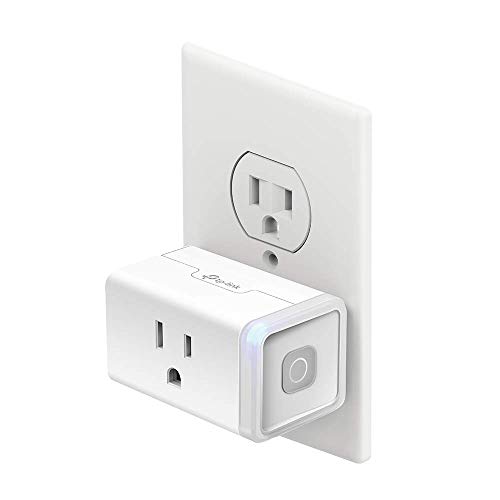 Kasa Smart Plug HS103, Smart Home Wi-Fi Outlet Works with Alexa, Echo, Google Home &IFTTT, No Hub Required, Remote Control, 15 Amp, UL Certified,1-Pack