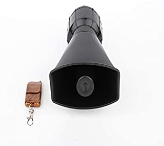 OCPTY Car Warning Alarm Powerful7 Tone Sound 12V Security Alarm Horns Siren for for Train Car Truck Boat RV