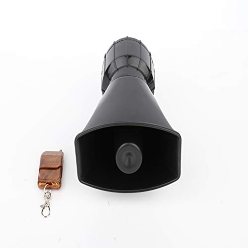 OCPTY Car Warning Alarm Powerful7 Tone Sound 12V Security Alarm Horns Siren for for Train Car Truck Boat RV