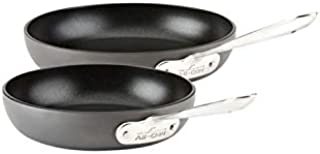 All-Clad E785S264/E785S263 HA1 Hard Anodized Nonstick Dishwasher Safe PFOA Free 8 and 10-Inch Fry Pan Cookware Set, 2-Piece, Black