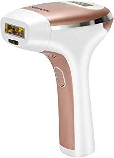 Permanent Hair Removal, MiSMON Hair Removal for Women/Men, at-Home Hair Removal Machine for Bikini/Legs/Underarm/Arm/Body with Skin Color Sensor - Safe and Effective Technology