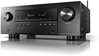 Denon AVR-S960H 8K Ultra HD 7.2 Channel (90Watt X 7) AV Receiver 2020 Model - Built for Gaming, Music Streaming, 3D Audio & Video, Alexa + HEOS, Black