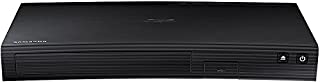 Samsung Blu-ray DVD Disc Player with Built-in Wi-Fi 1080p & Full HD Upconversion, Plays Blu-ray Discs, DVDs & CDs, Plus CubeCable 6Ft High Speed HDMI Cable, Black Finish