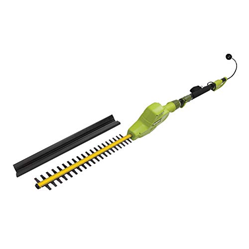 Sun Joe SJH902E 21-in 4-Amp Multi-Angle Electric Telescoping Pole Hedge Trimmer