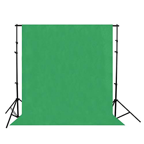 Green 10 x 20FT/3 x 6M Opaque Photo Studio Backdrop Polyester Fabric Background for Photography (Background Only