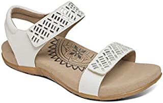 Aetrex Marcy Adjustable Quarter Strap Arch Support Sandal