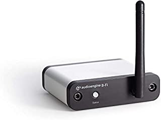 Audioengine B-Fi Multiroom Music Streamer | Hi-Fi Low Latency Wi-Fi Audio Receiver, Wireless Audio Adapter for Speakers, AV Receiver, Stereo Amp, Airplay, DLNA, HD Streaming, Phone, Tablet, Computer