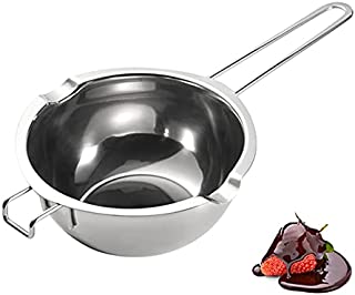 Double Boiler Pot,Candy Melting Pot,Melting Chocolate,Wax,Soap,and Candle Making,Melting Pot,Double Boiler for Chocolate Melting (480ML)