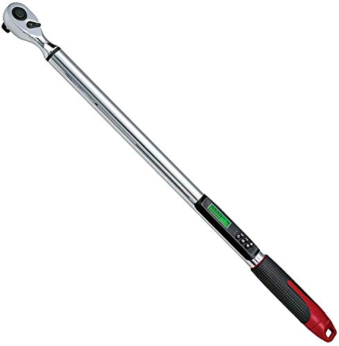 ACDelco ARM303-4A-340 1/2 (12.5 to 250.7 ft-lbs.) Heavy Duty Digital Torque Wrench with Buzzer and LED Flash Notification  ISO 6789 Standards with Certificate of Calibration